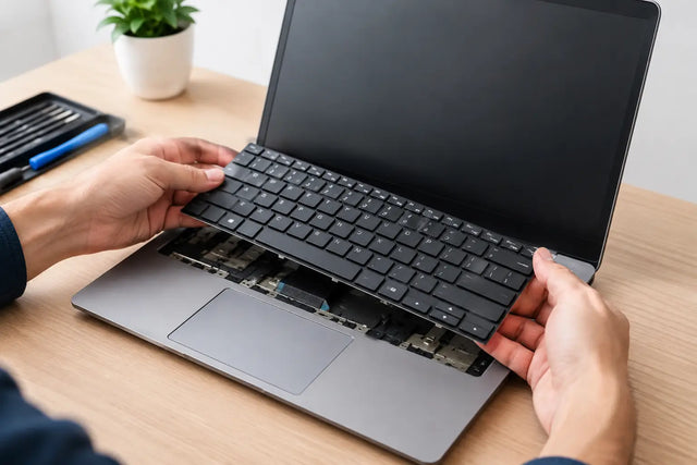 Cómo cambiar teclado de notebook sin equivocarte