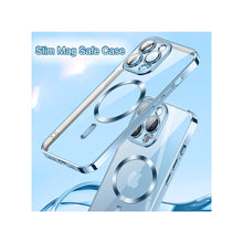Cargar imagen en el visor de la galería, Carcasa Transparente Magnetica MagSafe Iphone 13 / 13 PRO / 14 Pro Max / Samsung S 21/s 22 / s23