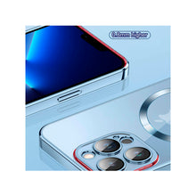 Cargar imagen en el visor de la galería, Carcasa Transparente Magnetica MagSafe Iphone 13 / 13 PRO / 14 Pro Max / Samsung S 21/s 22 / s23