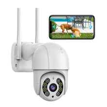 Cargar imagen en el visor de la galería, Cámara de Seguridad Exterior / Interior Visión Panorámica, Doble Lente Múltiples vistas