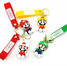 Cargar imagen en el visor de la galería, Pantuflas Super Mario Bros, Personajes Unisex todas las tallas con llavero