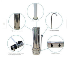 Cargar imagen en el visor de la galería, Filtro purificador de agua doméstico para encimera 10"