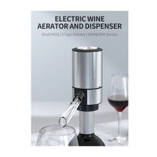 Cargar imagen en el visor de la galería, Decantador Y Aireador De Vino Bateria Recargable