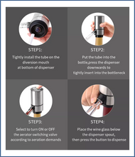 Cargar imagen en el visor de la galería, Decantador Y Aireador De Vino Bateria Recargable