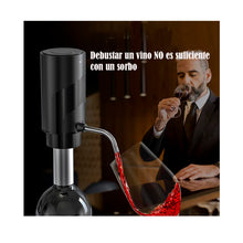 Cargar imagen en el visor de la galería, Decantador Y Aireador De Vino Bateria Recargable