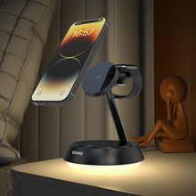 Cargar imagen en el visor de la galería, Tres en Uno!! Cargador Magnetico Inalambrico + lightning Modelo T3