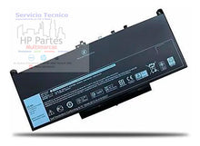 Cargar imagen en el visor de la galería, Batería Original Dell Latitude E7270 4 Celdas Negro (MC34Y, 1W2Y2, 242WD, GG4FM, J60J5) – 55Wh – Garantía 6 Meses – Envío Rápido a Todo Chile