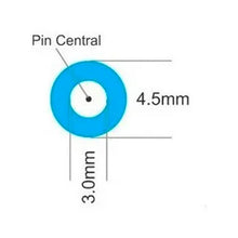 Cargar imagen en el visor de la galería, Cargador HP 65W Punta Azul Original 65W 19.5V 3.33Am 4.5mm x 3.0mm