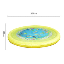 Cargar imagen en el visor de la galería, Rociador de Agua alfombrilla aspersor 150/170 / 180cm tres tamaños muchos diseños.