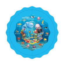 Cargar imagen en el visor de la galería, Rociador de Agua alfombrilla aspersor 150/170 / 180cm tres tamaños muchos diseños.