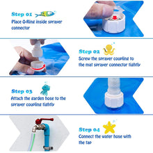 Cargar imagen en el visor de la galería, Rociador de Agua alfombrilla aspersor 150/170 / 180cm tres tamaños muchos diseños.