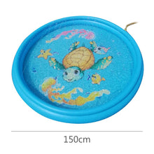 Cargar imagen en el visor de la galería, Rociador de Agua alfombrilla aspersor 150/170 / 180cm tres tamaños muchos diseños.