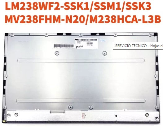 Pantalla Laptop 23.8 All In One Led SLIM 30 PINES IPS FULL HD BD Sg Nanoedge