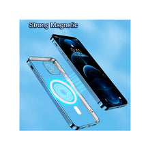 Cargar imagen en el visor de la galería, Carcasa Transparente Magnetica MagSafe Iphone 13 / 13 PRO / 14 Pro Max / Samsung S 21/s 22 / s23

