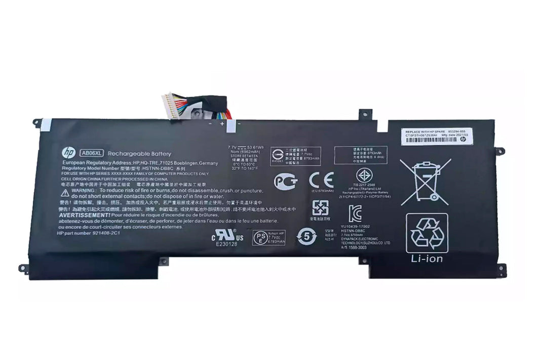 Bateria Original HP AB06XL HP Envy 13 (2017) 13-AD000 HSTNN-DB8C 92