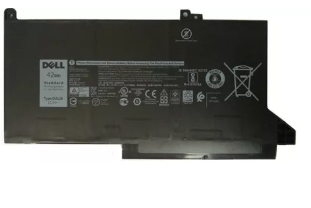 Batería Premium Quality Dell DJ1J0 7.6V 42Wh – Compatible con Dell Latitude 12 7000, 7280, 7380, 7480 – Garantía 6 Meses