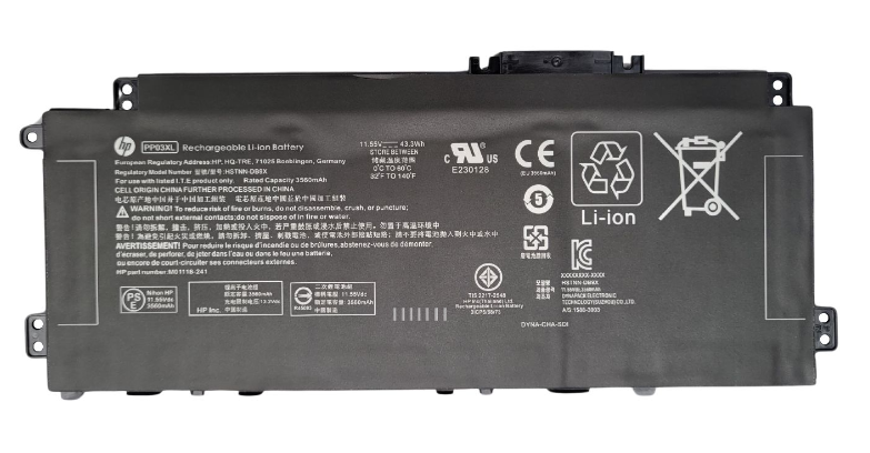 BATERIA HP 14-DV 14-DK ORG 3 CELDAS PP03XL consultar stock