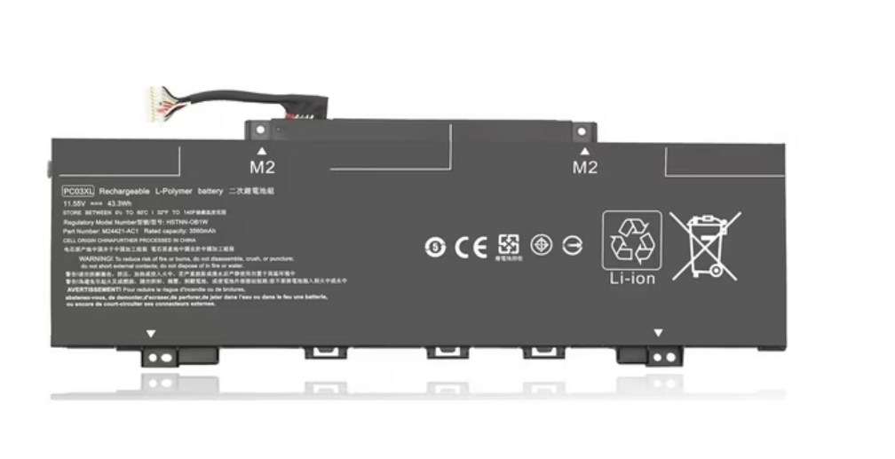 Batería Original HP PC03XL para Pavilion 13-BE – 11.55V 43Wh – Garantía 6 Meses