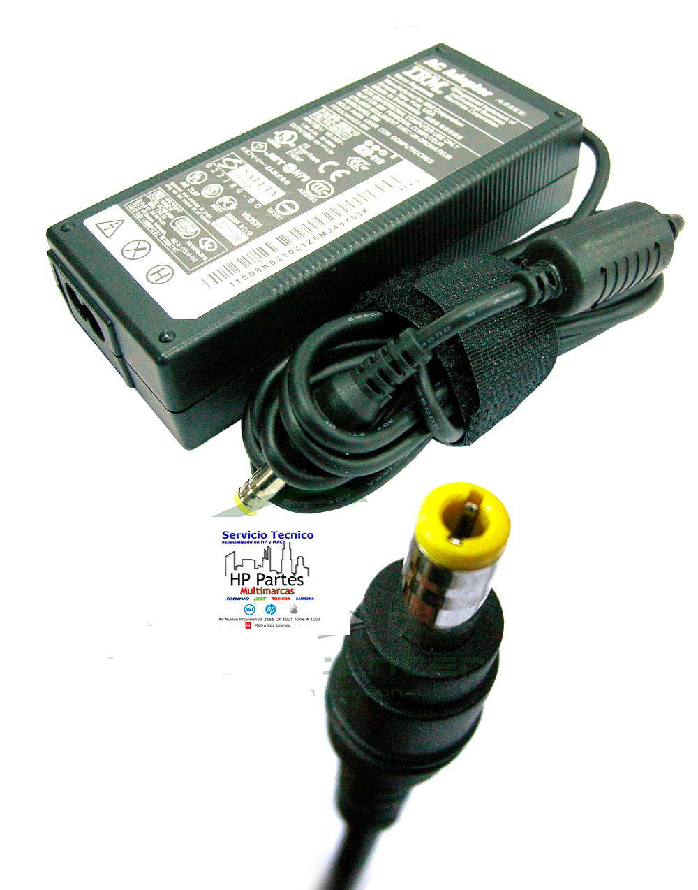 Cargador Lenovo original 20V 3.25A 65W 5.5mm x 2.5mm