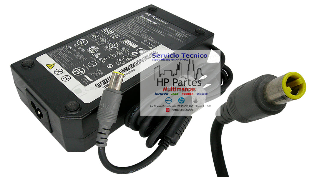 CARGADOR LENOVO ORIGINAL 20V - 8,5A 170W NOTEBOOK