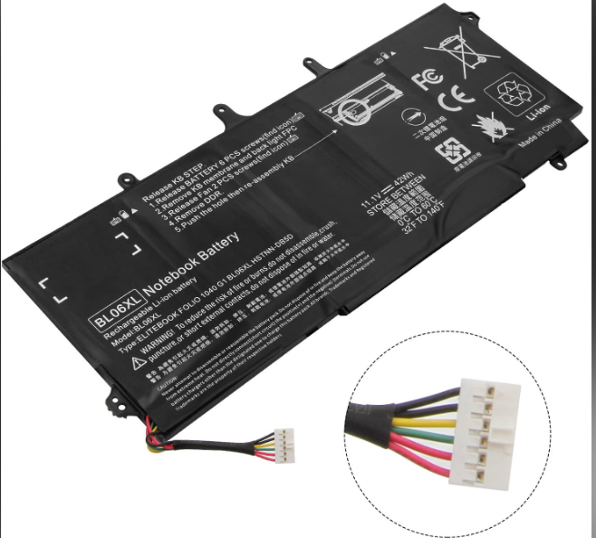 Batería Original HP Folio 1040 G1 BL06XL 722236-171 HSTNN-DB5D