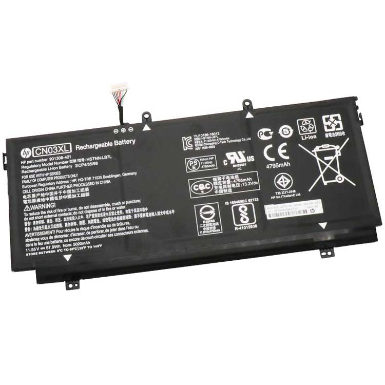 Batería Original HP CN03XL compatible con SH03XL  Spectre X360 13-W013dx HSTNN-LB7L 859026