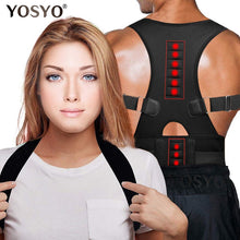 Cargar imagen en el visor de la galería, Posture Corrector Magnetic Therapy Brace Shoulder Back Support Belt for Men Women Braces &amp; Supports Belt Shoulder Posture
