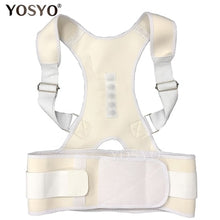 Cargar imagen en el visor de la galería, Posture Corrector Magnetic Therapy Brace Shoulder Back Support Belt for Men Women Braces &amp; Supports Belt Shoulder Posture
