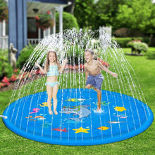 Cargar imagen en el visor de la galería, Rociador de Agua alfombrilla aspersor 150/170 / 180cm tres tamaños muchos diseños.
