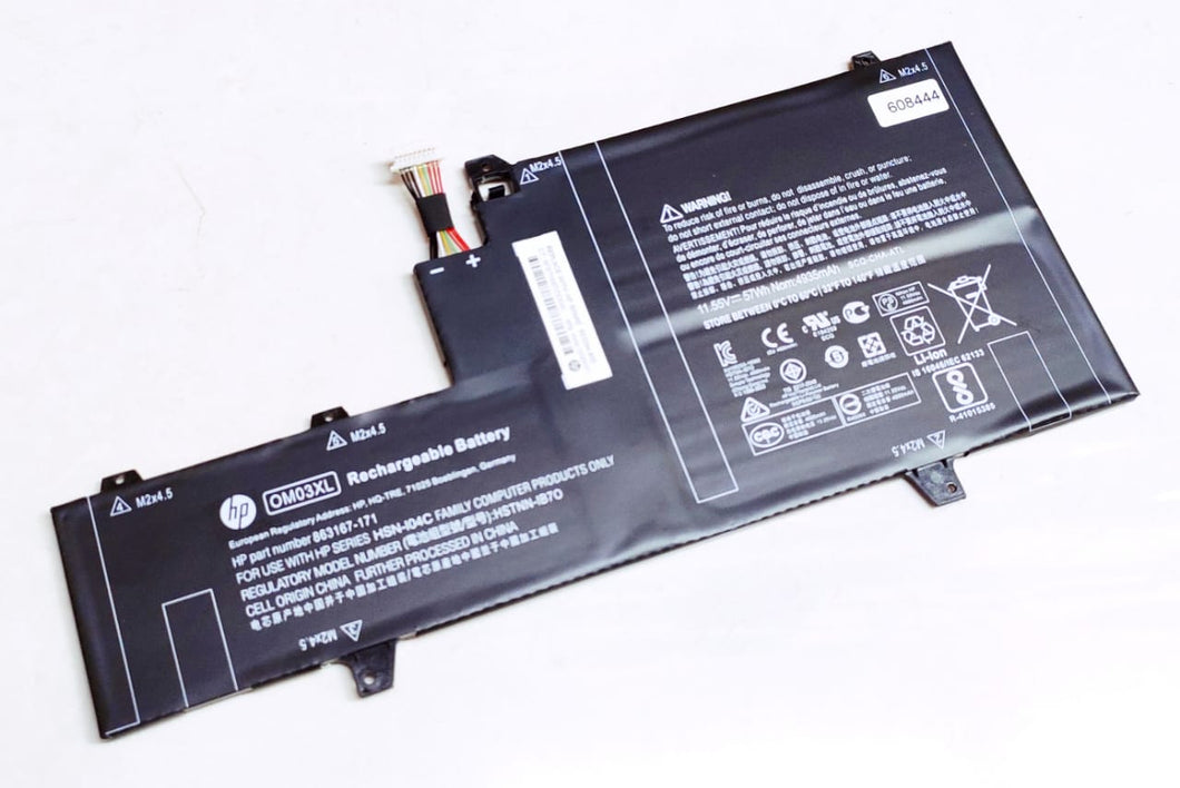 ¡En oferta! Batería Original HP OM03XL 57Wh HP EliteBook X360 1030 G2 1GY29PA