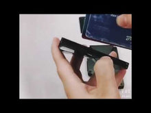 Cargar y reproducir el video en el visor de la galería, Tarjetero billetera de la fibra de carbono de aluminio RFID Minimalista
